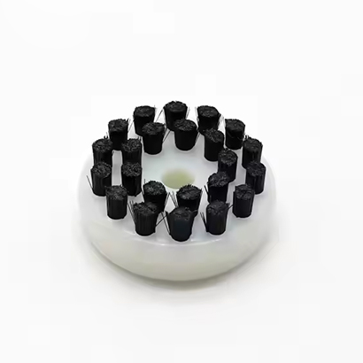 磨砂旋转尼龙刷毛盘刷